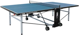 Outdoor Ping Pong Table Tiger Portland PNG Image