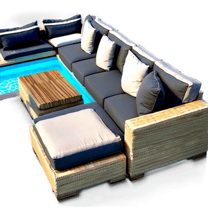 Outdoor Sectional Sofas PNG kym17 PNG with transparent background