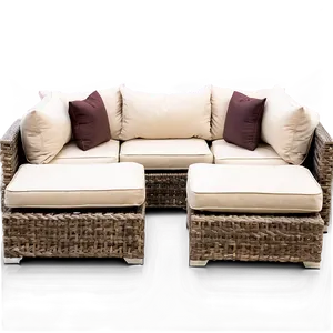 Outdoor Sectional Sofas Png Lhl PNG Image