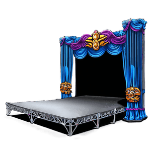 Outdoor Stage Setup PNG mes28 PNG image with transparent background