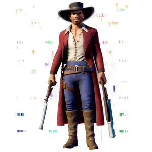 Outlaw Duel Showdown Png Amo PNG Image