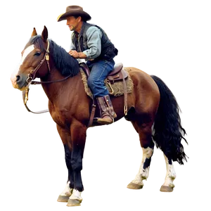 Outlaw Horseback Rider Png Rwd49 PNG Image