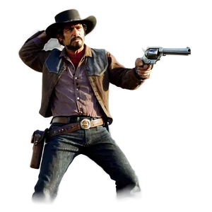 Outlaw Western Duel Png Ica PNG Image