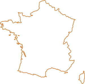 France Map Tattoo , Png Download - Blank France Map Png, Transparent Png PNG image with transparent background