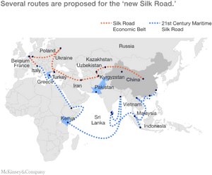 Outline Of The Belt And Road Initiative Photo Courtesy - Vic 2 Blank Map, HD Png Download PNG image with transparent background