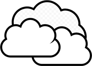 Cloud Rain Storm Clip Art Partly Cloudy Clipart Transparent - Transparent Background Cloud Clipart, HD Png Download PNG image with transparent background