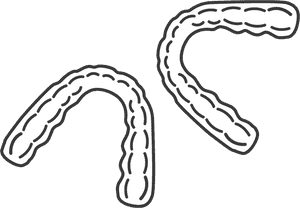 Clear Comestic Braces - Clear Aligner Icon, HD Png Download PNG image with transparent background