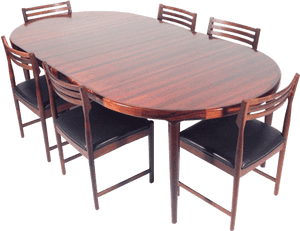 Dining Table Oval Shape Png, Transparent Png PNG image with transparent background