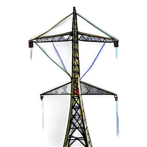 Overhead Transmission Lines Png 12 PNG Image