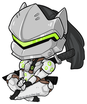 Overwatch Genji Clipart - Transparent Background Genji Transparent, HD Png Download PNG image with transparent background