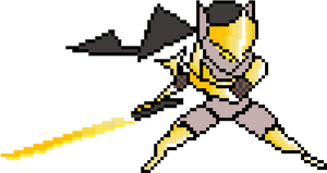 Overwatch Pixel Art Genji, HD Png Download PNG image with transparent background