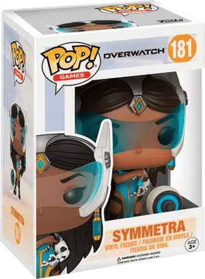 Overwatch Symmetra Funko Pop Vinyl Figure181 PNG Image