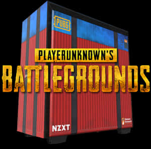 P U B G Themed Gaming P C Case PNG image with transparent background