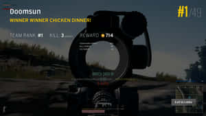 P U B G Victory Screenwith Rewardsand Kills PNG image with transparent background