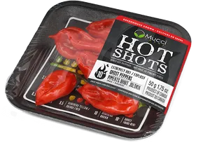 Packaged Hot Shots Ghost Peppers PNG Image