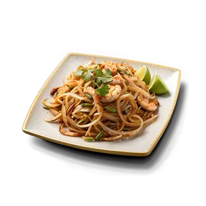 Pad Thai With Cilantro Finish Png 06252024 PNG Image