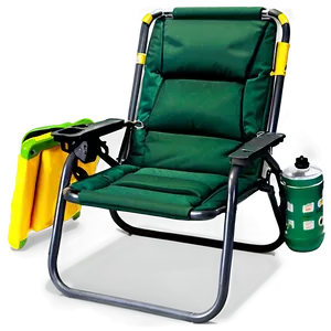 Padded Lawn Chair Png 06132024 PNG Image