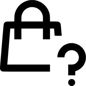 Bag Question Mark - Question Mark With Bag, HD Png Download PNG image with transparent background