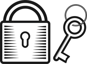 Padlockand Key Icon PNG Image