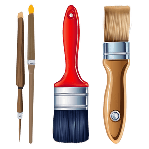 Paint Brush for Kids PNG xmr PNG