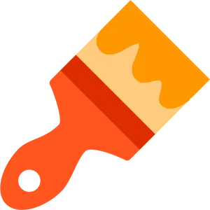 Paint Brush Icon Vector PNG Image