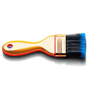 Paint Brush Silhouette PNG fxn45 PNG