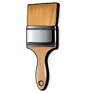 Paint Brush Silhouette PNG lwn20 PNG