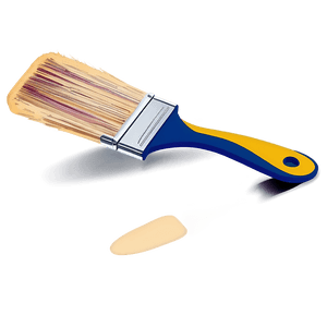 Paint Brush Silhouette PNG sqv34 PNG