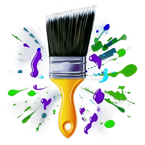 Paint Brush Splash PNG hfw PNG