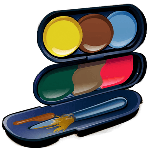 Paint Palette Icon PNG 75 PNG image with transparent background