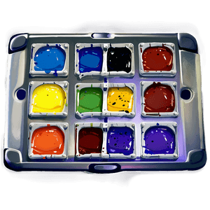 Paint Palette Icon PNG upe21 PNG image with transparent background