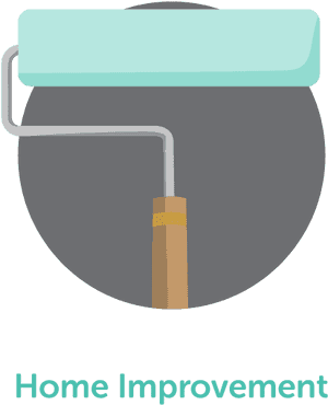 Home Improvement Services Icon Graphic - Home Icon Png Repair, Transparent Png PNG with transparent background