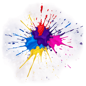 Paint Splash Artwork PNG xxp PNG
