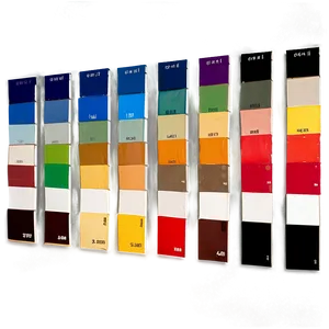 Paint Swatch Wall Art Png 66 PNG Image