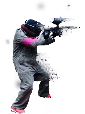 Paintball_ Player_ Action_ Shot.png PNG Image