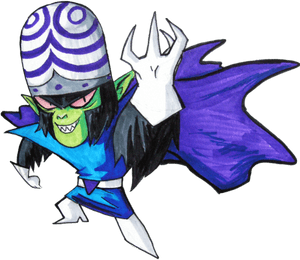 Painting Of Mojo Jojo-mj632 - Mojo Jojo, HD Png Download PNG image with transparent background