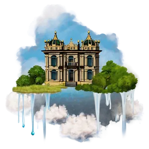 Palace Among The Clouds Png 12 PNG Image