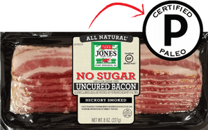 8 Oz An Un No Sugar Bacon Cp - No Sugar Uncured Bacon, HD Png Download PNG image with transparent background