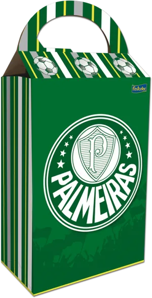 Palmeiras Football Club Branded Gift Bag PNG Image