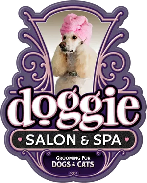 Pampered Pooch Spa Day PNG Image