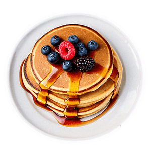 Pancake Stack Breakfast PNG 05212024 PNG image with transparent background