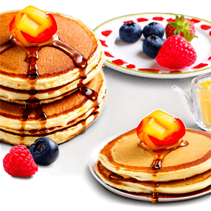 Pancake Stack Breakfast PNG 05212024 PNG image with transparent background