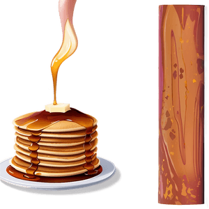 Pancake Stack Breakfast PNG bqc99 PNG image with transparent background