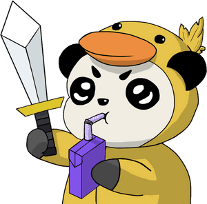 Pandafite Discord Emoji - Panda Emoji Discord PNG image with transparent background