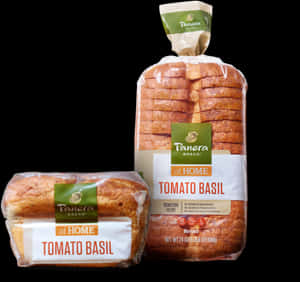 Panera Tomato Basil Bread Packaging PNG with transparent background