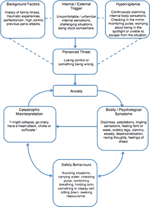 Panic Attack Flowchart PNG Image