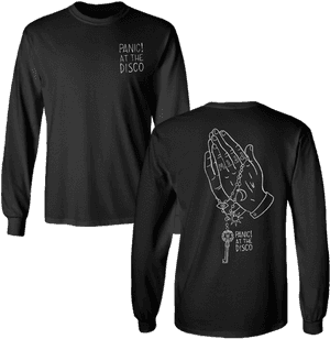 Panic At The Disco Long Sleeve Shirt, Hd Png Download - Panic At The Disco Pray For The Wicked Merch, Transparent Png PNG image with transparent background