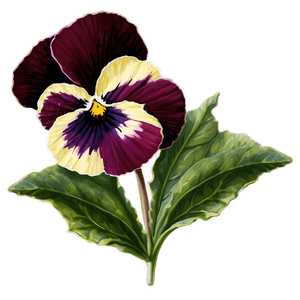 Pansy Flower PNG hys PNG image with transparent background