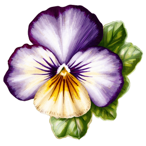 Pansy Illustration PNG dvk94 PNG