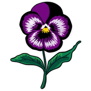 Pansy Vector PNG 06232024 PNG